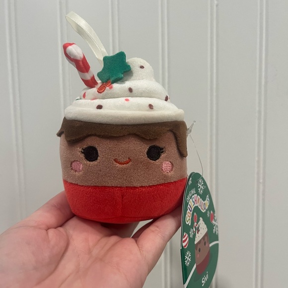 Squishmallows Other - Squishmallows Sivi The Christmas Holiday Hot Cocoa Peppermint Latte 4”